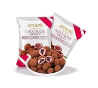 Almonds Chocolate,Milk Candy,Fruit Snacks,Healthy Nutritious Snacks,Gummy Candy,Confectionery, Dessert,Snack Food,Instant Dim Sum,Delicious Sweets Gifts (Strawberry cranberry chocolate,2 bags)