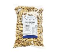 Almonds in Shell | Easy to Crack | Whole Raw and Unsalted | Natural Shelled Almond (1kg)