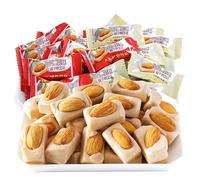 Almonds milk candy, nut puff pastry, crispy candy, instant milk soft candy, gummy candy, nutritional nut candy, fruit sandwich hard candy, fudge, wedding candy, Dim sum, casual snacks (250g)