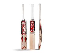Almos Sports English Willow Cricket Bat - Elite Edition, 9-12 Grains, Lightweight 2.5lbs Short Handle Bat for Adults, Hard Hitting, Training, Practice & Club Cricket