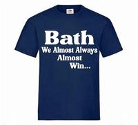 Almost Always Win Bath Rugby Tshirt Premium Clothing Blue