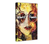 Almost Famous Movie Poster Canvas Poster Wall Art Decor Print Picture Paintings for Living Room Bedroom Decoration 16x24inch(40x60cm)