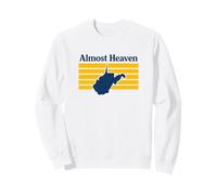 Almost Heaven West Virginia Retro Sweatshirt