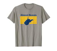 Almost Heaven West Virginia Retro T-Shirt