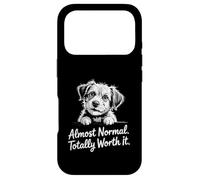 Almost Normal Totally Worth It Scruffy Rescue Puppy Dog Love Case for iPhone 17 Pro