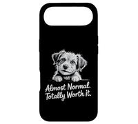 Almost Normal Totally Worth It Scruffy Rescue Puppy Dog Love Case for iPhone Air
