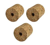 Almost Off Grid 3 x Bored Cork bungs for Glass demijohns for Making Wine, Brewing Beer, Fermenting Cider, Traditional Homebrewing Mead