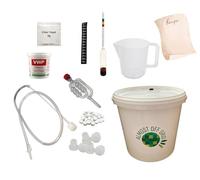 Almost Off Grid FBA5C2 Almost Off Grid 5 Litre Starter Cider Making Kit with Hydrometer, Plastic Topped Corks and Recipe, Ideal for Beginners