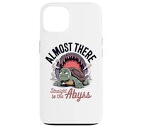 Almost There Straight To The Abyss Turtle Case for iPhone 13
