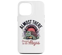 Almost There Straight To The Abyss Turtle Case for iPhone 13 Pro Max