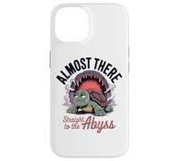 Almost There Straight To The Abyss Turtle Case for iPhone 14