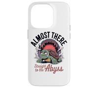 Almost There Straight To The Abyss Turtle Case for iPhone 14 Pro