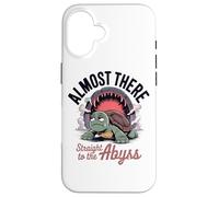 Almost There Straight To The Abyss Turtle Case for iPhone 16