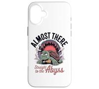 Almost There Straight To The Abyss Turtle Case for iPhone 16 Plus