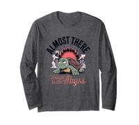 Almost There Straight To The Abyss Turtle Long Sleeve T-Shirt