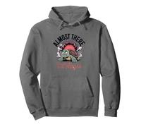 Almost There Straight To The Abyss Turtle Pullover Hoodie