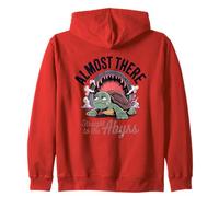 Almost There Straight To The Abyss Turtle Zip Hoodie