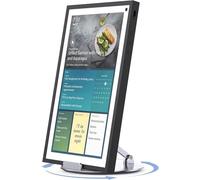 Almoz Echo Show 15 Stand Swivel And Tilt, Aluminum Echo 15 Stand With 360 Degree Rotating Base, Viewing Angle Adjustable, Also Compatible with 10-17" iPad/Tablets