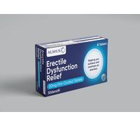 Almus Erectile Dysfunction Relief Sildenafil 50mg 4 Tablets 4 Tablets