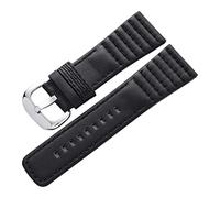 ALMVIS 28mm Leather Watch Bands Fit For Seven Friday Replacement Watch Straps 28mm(Nero)