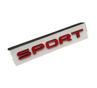 ALMVIS 3d ABS Car Trunk Sport Emblem Badge Fit For Land Rover Range Rover Evoque Sport SVR L494 494 L320 Logo Letters Sticker Accessories car logo stickers(Red Black)