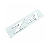 ALMVIS 3D ABS Chrome Black Z4 Logo Letters Car Rear Trunk Emblem Badge Decal Fit For BMW Z4 E85 E89