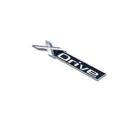 ALMVIS Font Numbers Letters 730d 740d 745d 750d 760d Top ABS Emblem Fit For BMW 7 Series Car Trunk Nameplate Logo Sticker Black Chrome car logo stickers(Silver XDrive)