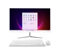 ALNERUZL 24" All-in-one Desktop Computer PC, FHD Display N5095 Quad Core 8G RAM 512G SSD ROM, WiFi Bluetooth Connection Desktop for Home Study Office Gaming