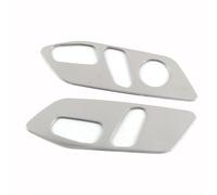 ALNHY Compatible With Hyundai Tucson NX4 2021 2022 Interior Frame Mouldings Seat Adjustment Button Cover Trim Decoration Car Styling Accessories(Silver)