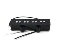 Alnico 5 Bass Pickup Neck Or Bridge Braided Cable For Four String Open Design Professional electric pickup(Neck)