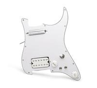 Alnico 5 Prewired Pickguard Coil Splitting Pickguard HH Loaded Pickguard With Humbucker Pickups