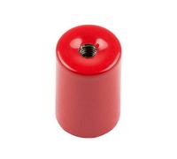 Alnico Deep Pot Magnet for High-Temperature, Engineering, and Manufacturing Applications - 9.5mm dia x 15mm thick c/w M3 threaded hole - 1kg Pull