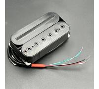 Alnico V Electric Guitar Humbucker Blade/Hex Screw Adjusting Dual Coil Guitar Pickup With 4-Conduct Cable Coil Splitting 16-17K