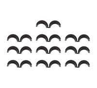 Alnicov 10PCS 31.8mm To 25.4mm Bike Handlebar Extender, Lightweight Durable Double Bicycle Handlebar Extension Bracket,for Bike Cycling Computer