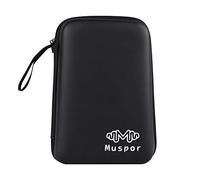 Alnicov 17 Key Kalimba Case Thumb Piano Case Water-resistant Shock-proof for 10/17/21 Keys Kalimba(Black)
