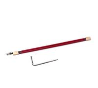 Alnicov 2-Way Adjustable Hot Rod Truss Rod,4MM Allen Nut,460MM overall Length,Red