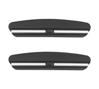 Alnicov 2PCS Sharp-Edged Professional Sharpening Guide Portable Knife Sharpening Grinding Angle Guide Accessories for Outdoor Kitchen Tools (Black)