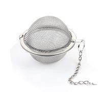 Alnicov 2PCS Stainless Steel Mesh Tea Balls,2.1 Inch Tea Set Filter Perfect for Bulk Tea,Tea Interval Diffuser,Flavoring Spices