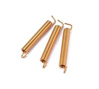 Alnicov 3 Pcs Electric Guitar Tremolo Bridge Springs Guitars Parts-Gold