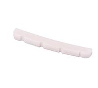 Alnicov 42mm Slotted Curved Buffalo Bone Nut For 4 String Bass Guitar Accessories