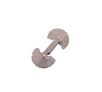 Alnicov 52 PCS Screw Pitch Measuring Tool Set,Screw Thread Pitch Gauge Tool,Thread Gauges,Metric System 60° Inch 55°