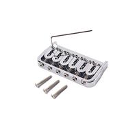 Alnicov 6 string Saddle Bridge for Electric Guitar/Strings through body