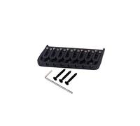 Alnicov 8 String Saddle Bridge for Electric Guitar/Strings Through Body Tail Fixed Guitar Parts & Accessories