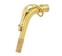 Alnicov Brass Alto Saxophone Sax Bend's Necks with Cleaning Cloth Saxophone's Accessory