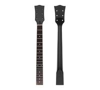 Alnicov Electric Guitar Neck DIY For Gibson LP Guitars Parts Replacement 22 Fret Maple Neck Rosewood Fretboard with White Dots Inlay Black Gloss 2