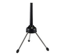 Alnicov Foldable Black Pipe Flute Stand Tripod Holder for Flute Clarinet Saxophone and Other Wind Instruments Compact and Portable Design