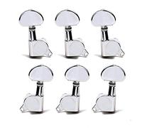 Alnicov Guitar 3L 3R String Tuning Pegs Machine Heads Knobs Tuners Machine Head Set For Electric Acoustic Guitar