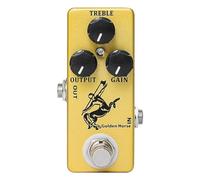Alnicov Guitar Effect Overdrive Pedal Treble Gain Out Put Full Metal Shell True Bypass