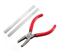Alnicov Guitar Fret Puller Flat Nose Pliers for Fret Replacement Tool for Guitar String and Fretboard Maintenance