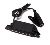 Alnicov Guitar Pickup 6-Hole Soundhole Transducer Amplifier with 80cm Cable 6.35mm Socket for 39inch to 42inch Acoustic Classic Folk Guitars